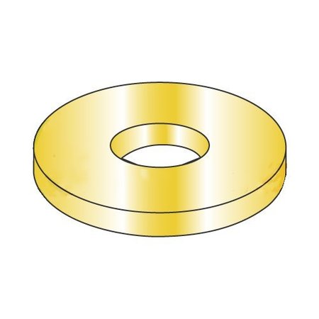 NEWPORT FASTENERS Flat Washer, Fits Bolt Size 3/8" , Steel Cadmium Yellow Finish, 5000 PK 939700